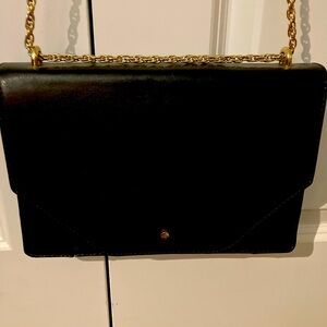 Black evening bag
